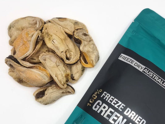 Freeze Dried Whole Green Lip Mussels