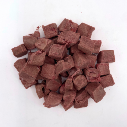 Freeze Dried Diced Lamb Hearts Pet Treats