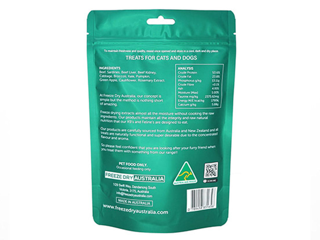 Freeze Dried Beef & Sardine Balls
