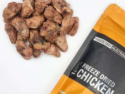 Freeze Dried Chicken Hearts Pet Treats
