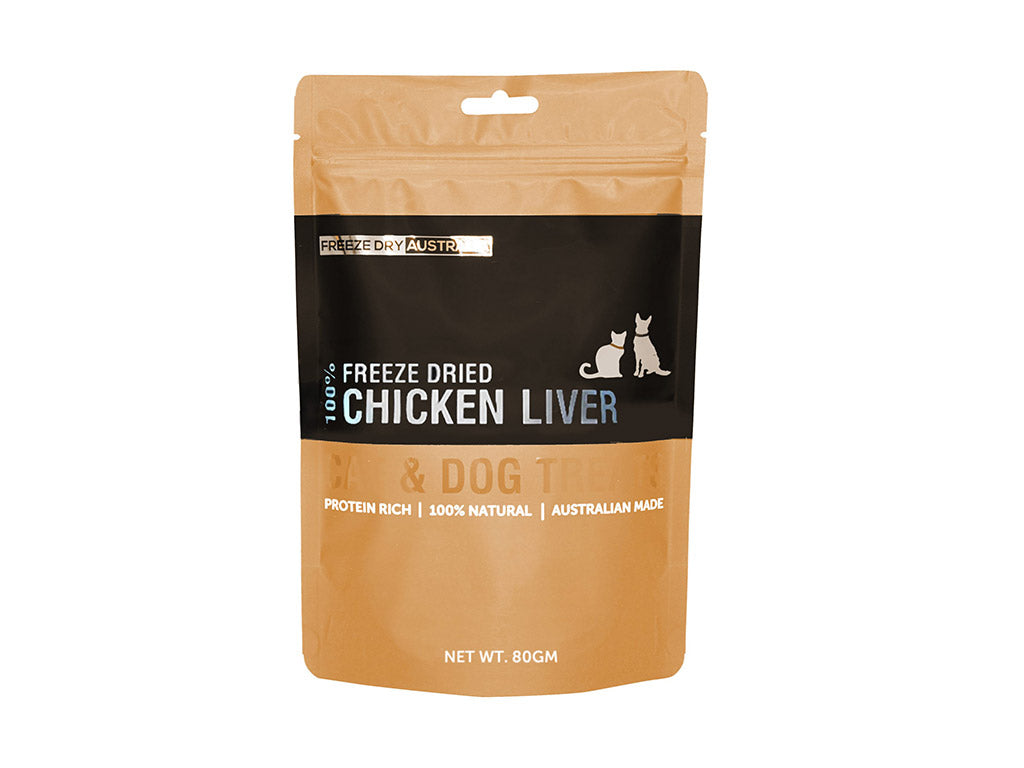 Freeze Dried Chicken Liver - Pet Treats