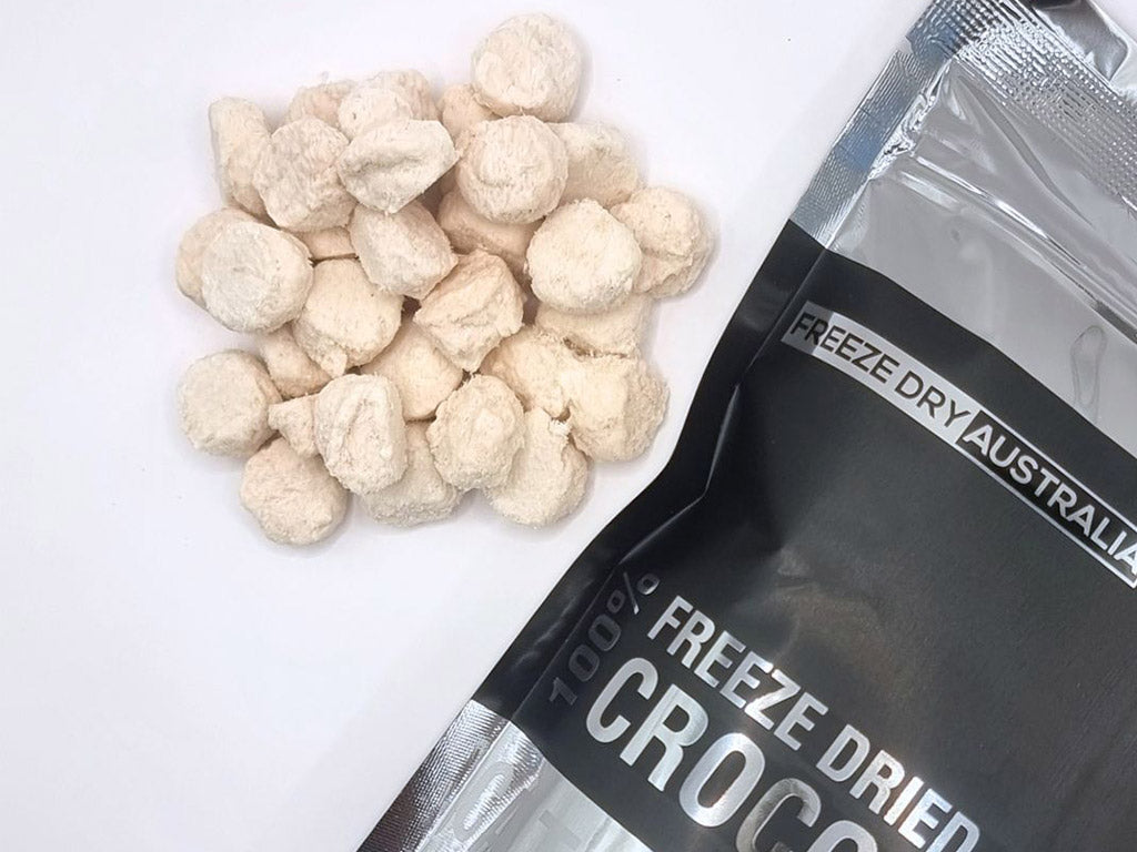 Freeze Dried Crocodile Bites