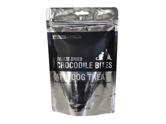 Freeze Dried Crocodile Bites