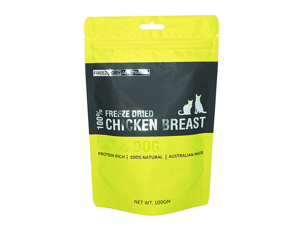 Freeze Dried Diced Chicken Breast Pet Treats