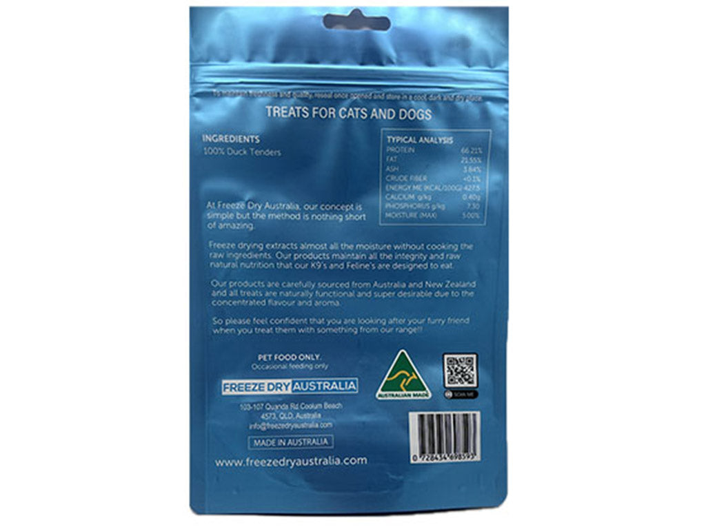 Freeze Dried Duck Tenders