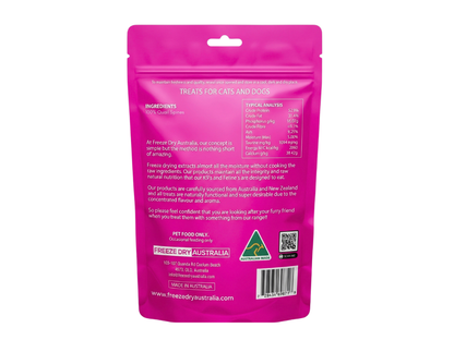 Freeze Dried Quail Backs Treats