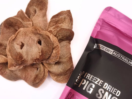 Freeze Dried Pig Snouts