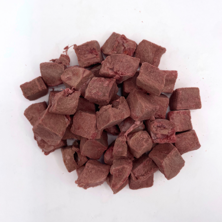 Freeze Dried Diced Lamb Hearts Pet Treats - Image 3
