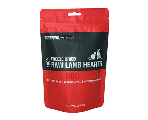 Freeze Dried Raw Diced Lamb Hearts