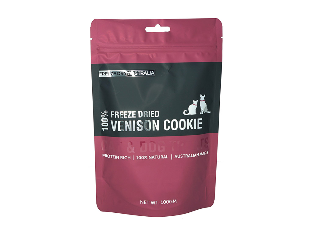 Freeze Dried Venison Cookie – Pet Treats