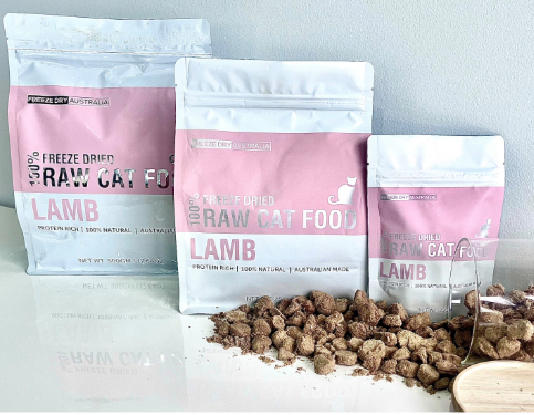 100% Raw Cat Food – Lamb