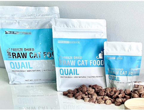100% Raw Cat Food – Quail