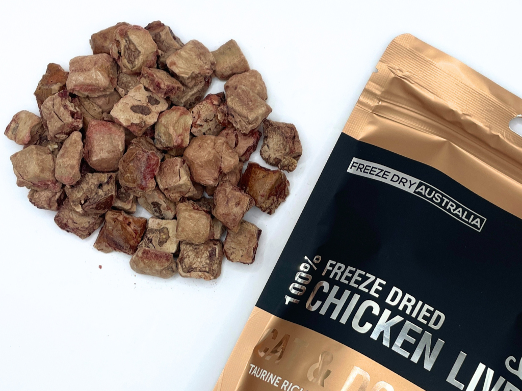 Freeze Dried Chicken Liver Diced